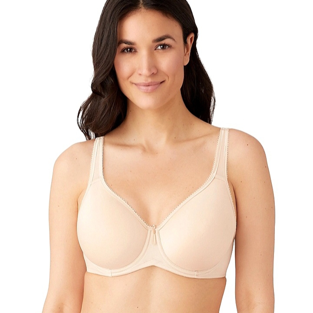 NWT Wacoal Basic Beauty Spacer Full Figure T-Shirt Bra, Size 40C